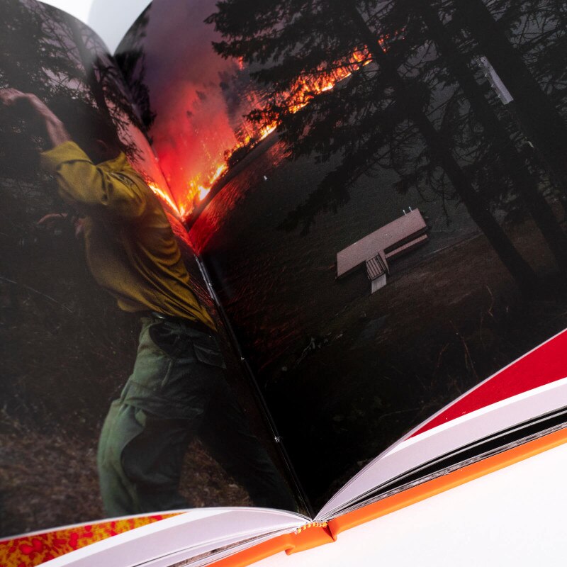 Moon Dust Book - Orange (Interior)